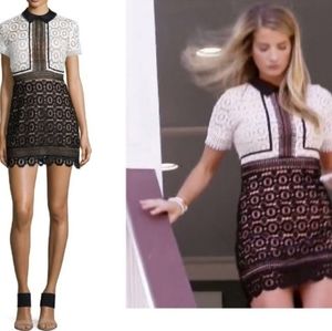 Black and white lace dress from Goodnight Maracoon